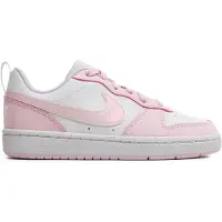 Nike Sneakers 'Court Borough' rosa / wit