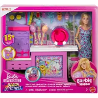 Barbie family cotton candy & game playset