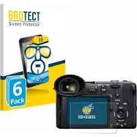 BROTECT - Screenprotector voor Sony Cinema Line FX2 - Folie Beschermfolie transparant 6 Stuks