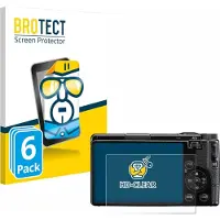 BROTECT - Screenprotector voor Ricoh GR IV 2025 / HDF - Folie Beschermfolie transparant 6 Stuks