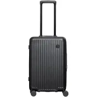 Travelbags koffer 55 cm - zwart Unisex