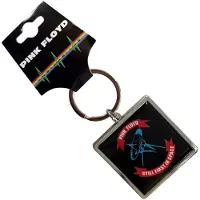 Pink floyd - First In Space Sleutelhanger - Zwart