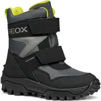 Geox Snowboots 'HIMALAYA' neongeel / grijs / zwart