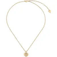 GUESS Ketting 'L.O.V.E.' goud / transparant