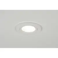 Lumidora Inbouwspot 71406 - DEVON - GU10 - Wit - Metaal - Buitenlamp - Badkamerlamp - IP54 - ⌀ 7.9 cm