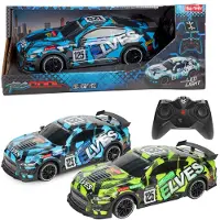 Toi-Toys rally race auto met licht - afstandsbediening speelgoedauto.