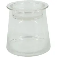 Countryfield Deco Glas Met Komdeksel Helder H13,5cm Transparant transparant Glas