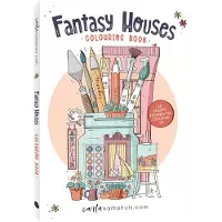 BBNC Uitgevers Kleurboek - Fantasy Houses