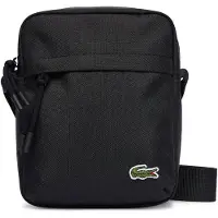 Lacoste Schoudertas 'Neocroc' zwart