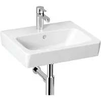 Jika Lyra plus - Fontein 500x430 cm, met overloop, kraangat, wit H8103800001041