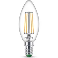 Philips LED lamp E14 | Kaars B35 | Ultra Efficient | Filament | Helder | 2700K | 3.8W (60W)