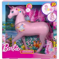 Barbie Unicorn With Lights And Sounds Figure Roze Kinderen