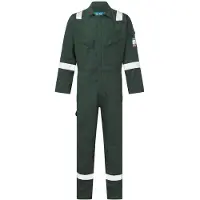 Portwest Vlamvertragende en antistatische overall, 350 gram - XXXL - Groen -