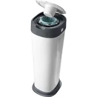 Tommee tippee Twist & Click XL-luieremmer - voor maximaal 60 luiers - 1 navulcassette - antibacteriële GREENFILM
