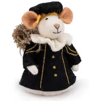 Sjaal met Verhaal Sinterklaas Decoratie Hoofdpietmuis 17 X 13 X 11 Cm