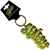 Genesis - Green Classic Logo Sleutelhanger - Groen