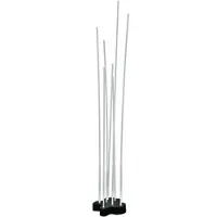 Artemide Architectural Artemide Reeds IP67 LED vloerlamp 1tlg, alu / grijs / zink, Roestvrij staal, Modern