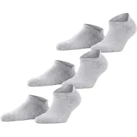Falke Sneaker sokken lichtgrijs, Effen