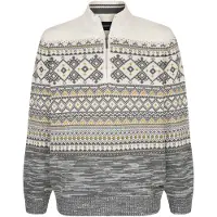 Babista Trui ' Varziro ' grijs / gemengde kleuren