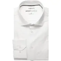 Venti Heren jersey overhemd 1263800 000 white