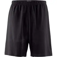 Jan Vanderstorm Comfort Fit Korte pyjamabroek zwart, Effen