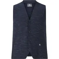 Jan Vanderstorm Gilet 'Ahlmann' donkerblauw