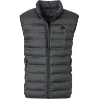 REDMOND Casual Regular Fit Outdoor vest antraciet, Effen