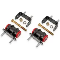 BMR Suspension BMR 05-13 Chevrolet Corvette C6 Polyurethane Transmission/Differential Mount - Black Hammertone