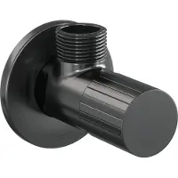 Brauer Stripe hoekstopkraan gunmetal geborsteld PVD