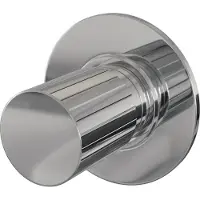 Brauer stripe losse inbouw stopkraan met in- en afbouwdelen chroom
