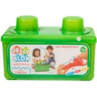 Goliath Jelly Blox Storage Box - Constructiespeelgoed - Zachte Bouwblokken - Pijnvrij Spelen - Vanaf 2 jaar - BPA vrij