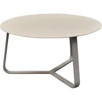 AVH-Collectie Pula lounge tuintafel 75xH40 cm rond natural sand