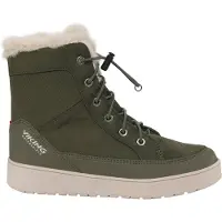 Viking - Kid's Maia Warm Waterproof SL - Winterschoenen 34, olijfgroen