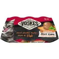 Voskes Tender Pieces Tonijn - Garnalen 6 x 25 gr