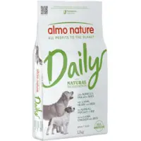 Almo Nature Daily met lam, kip en rijst hondenvoer 12 kg
