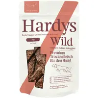 Hardys Pure dry meat strips wild hondensnack 8 x 100 g