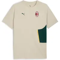 Puma Functioneel shirt 'AC Milan Pumatech' beige / spar / donkerrood