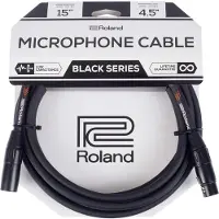 Roland Black Series Microphone Cable 15ft/4.5m
