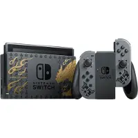 Switch Console + Monster Hunter Rise Edition (UK) (Switch), Spelcomputer, Zwart