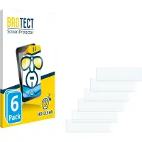 BROTECT - Screenprotector voor EcoFlow Wave 3 - Folie Beschermfolie transparant 6 Stuks