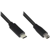 GOOD CONNECTIONS 3310-CM030 USB-kabel USB 2.0 3 m USB C 5 x Micro-USB B Zwart