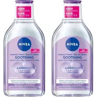 Nivea Essentials Soothing Micellair Water - Gevoelige huid - 2 x 400 ml - Voordeelverpakking