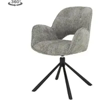 Tower Living Isola Armstoel - silver (draaibaar)