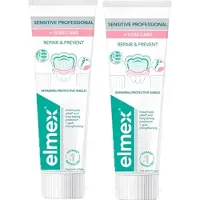 Elmex Tandpasta - Sensitive Professional - Repair & Prevent - 2 x 75 ml - Gum Care