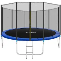 TecTake - Trampoline Garfunky - met veiligheidsnet - 457 cm