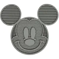 Sublime Market Connect Voerbak voor honden Mickey Mouse Grijs Siliconen 28 x 15 x 1,5