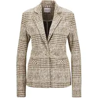 MADELEINE Blazers karamel / parelwit
