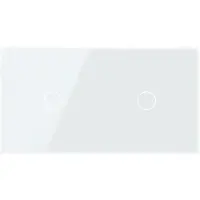 Livolo | Wit | 1+1 | Aan/Uit | 12 of 24V DC | Schakelaar - Bekijk