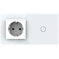 Livolo Schakelaar met Wandcontactdoos | Wit | .nl | Bekijk hier!