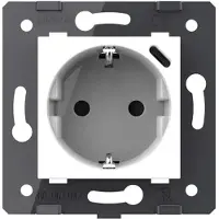 Livolo | Wit | SR | Module | Wandcontactdoos + USB-C Oplader - Bekijk